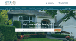 Desktop Screenshot of kear-realty.com